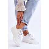 Boto PG1 Women's Openwork Lace-up Sneakers White Carinel | Shoptok.si