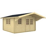 Male kuće Drvena vrtna kuća ENZO C/1 400 × 500 cm sa šindrom | shoptok.hr