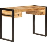 vidaXL Radni stol s 2 ladice od masivnog drva manga 110 x 50 x 77 cm | shoptok.hr