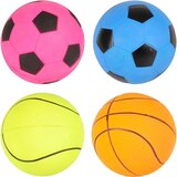 Flamingo igračka za pse sponge ball, žuta Cene