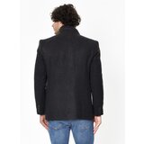 Dewberry K7126 MEN'S COAT-DIAGONAL ANTHRACITE | Shoptok.si