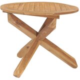  Vrtni blagovaonski stol Ø 90 x 75 cm od masivne tikovine | Eponuda.ba