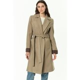 Dewberry Z6640 WOMEN'S COAT-BEIGE | shoptok.hr