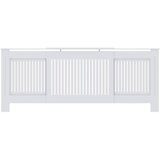  Pokrivač radijatora 2 pcs Bijelo 205 x 20,5 x 81,5 cm | shoptok.hr