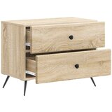  Noćni ormar Hrast sonoma 62 x 34 5 x 47 5 cm Konstruirano drvo | shoptok.hr