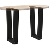  Noge za klub stolić V-oblika 2 kom Crne 38 x (42-43,3) cm Čelik | Shoptok.si