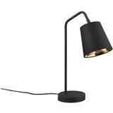 Tri O Crna stolna lampa s tekstilnim sjenilom (visina 45 cm) Buddy – Cijene