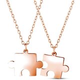 Vuch Ženska ogrlica Puzea Rose Gold, 44 cm Slike