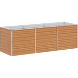  Povišena vrtna gredica Svijetlosmeđa 240 x 80 x 77 cm | shoptok.hr