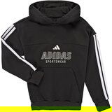 Adidas House of Tiro Fleece Hoodie Kids Crna u
