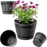 KADAX cvetlični lonec, cvetlični lonec, vrtni pokrov, okrogel, plastično stojalo za rože, 23 cm, (5000350871) | Shoptok.si