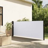  Uvlačiva bočna tenda 120 x 600 cm bijela | shoptok.hr