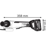 Bosch akumulatorska ugaona brusilica GWX 18V-10 SC; 2 x ProCORE 18V 8,0Ah; 125mm; X-LOCK; L-Boxx (06017B0401)