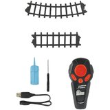Electric Train Classic RC Train Lights Sounds Smoke 206 cm 24 pcs. | shoptok.hr