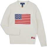 Polo Ralph Lauren FLAG CN SWTR-TOPS-SWEATER Bež | shoptok.hr