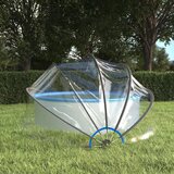  Kupola za bazen okrogla 376x188 cm PVC | Shoptok.si