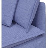  Modularna sofa s jastucima, tkanina, traperice, plava | Shoptok.si