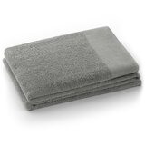 AmeliaHome Siva frotirna bombažna brisača 50x100 cm Amari – Cene