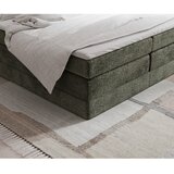 Maison de Rêve Temno zelena boxspring postelja s prostorom za shranjevanje/brez vzglavja 200x200 cm Juniper – | Shoptok.si