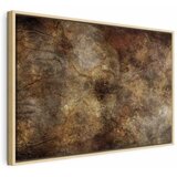  Slika - Rushing Thoughts (1 Part) Vertical 60x40 U prirodnom drvenom okviru | shoptok.hr