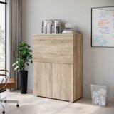 P & B PISALNIK leseni material barve hrasta | Shoptok.si