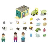  71656 - JUNIOR 1.2.3: Bauernhof-Abenteuer mit Traktor, Anhänger und tierischen Freunden - 1 k. | Shoptok.si