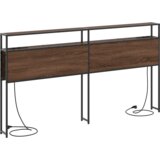  Skladišno uzglavlje Smeđi hrast 200 cm Konstruirano drvo | shoptok.hr