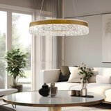 Lesnina XXXL VISEČA NIHALNA LED-SVETILKA Frozi 1900 lm 3000 K | Shoptok.si