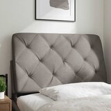  Jastuk za uzglavlje smeđesivi 90 cm od tkanine | shoptok.hr