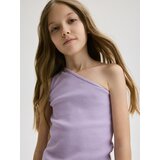 Reserved - Top otvorenog ramena - boja lavande | shoptok.hr