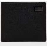 Diesel Usnjena denarnica moški, črna barva