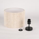 Brilagi plafonska lampa nordic wave 1xE27/15W/230V ø 32 cm lan/crna | Eponuda.com