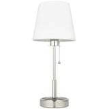 Endon 99596 - Stona lampa 1xE27/10W/230V bela/sjajni hrom | Eponuda.com