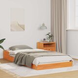  Krevetna konstrukcija Vosak smeđa 100 x 200 cm | shoptok.hr