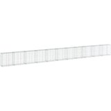  Gabionska košara s poklopcem 1100x50x100 cm pocinčano željezo | shoptok.hr
