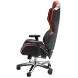 E-blue Gaming stol Auroza z osvetlitvijo, črno rdeč | Shoptok.si