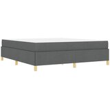  Krevetna konstrukcija Tamno siva 180 x 200 cm tkanina | shoptok.hr