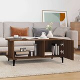  Stolić za kavu smeđa boja hrasta 90x50x40 cm konstruirano drvo | shoptok.hr