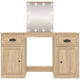  Toaletni stolić LED boja hrasta sonome 130 x 50 x 132,5 cm | shoptok.hr