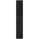 vidaXL knjižna omara za razdelitev prostora črna 40x30x167,5 cm | Shoptok.si