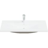  2-dijelni set kupaonskog namještaja od keramike i drva Smeđa 100 x 38.5 x 45 cm | shoptok.hr