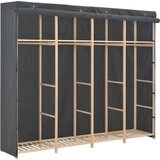  Ormar od tkanine sivi 200 x 40 x 170 cm | Eponuda.com
