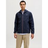 Jack & Jones Prijelazna jakna 'JPRBLUALVES' noćno plava / crvena / bijela | shoptok.hr