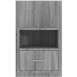  Stenske nočne omarice 2 kosa siva sonoma, (20809031) | Shoptok.si