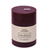 Eco candles by Ego dekor Vinsko rdeča sveča Friendly, čas gorenja 37 h Cene