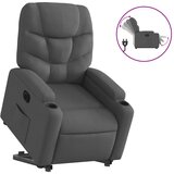 Maison Chic Električni naslanjač - Relax naslanjač s funkcijo vstajanja temno siv, (22061904) Cene