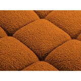 Micadoni Sedežna garnitura iz tkanine bouclé v barvi terakote 188 cm Bellis – | Shoptok.si