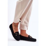Boto Women's Suede Moccasins with Ornament Black Dionira | shoptok.hr