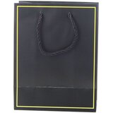 GIFT Darilna vrečka z zlatim okvirjem mešanih barv 23 x 18 x 10 cm | Shoptok.si