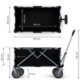 Kinderkraft Transportni voziček Rollster mystic black | Shoptok.si